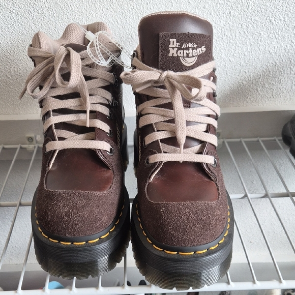 Dr. Martens Shoes - NWOB Dr. Martens Brown Leather and Suede Zuma Hiker